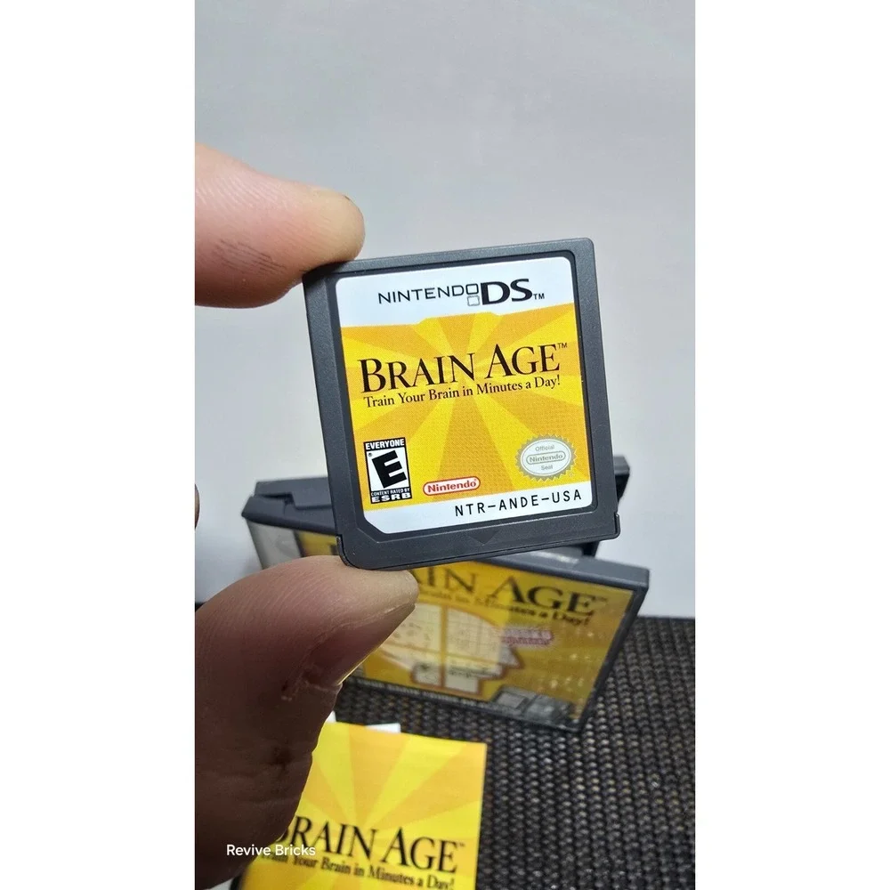 Brain Age: Train Your Brain in Minutes a Day (Nintendo DS,‎ 2006) CIB Complete